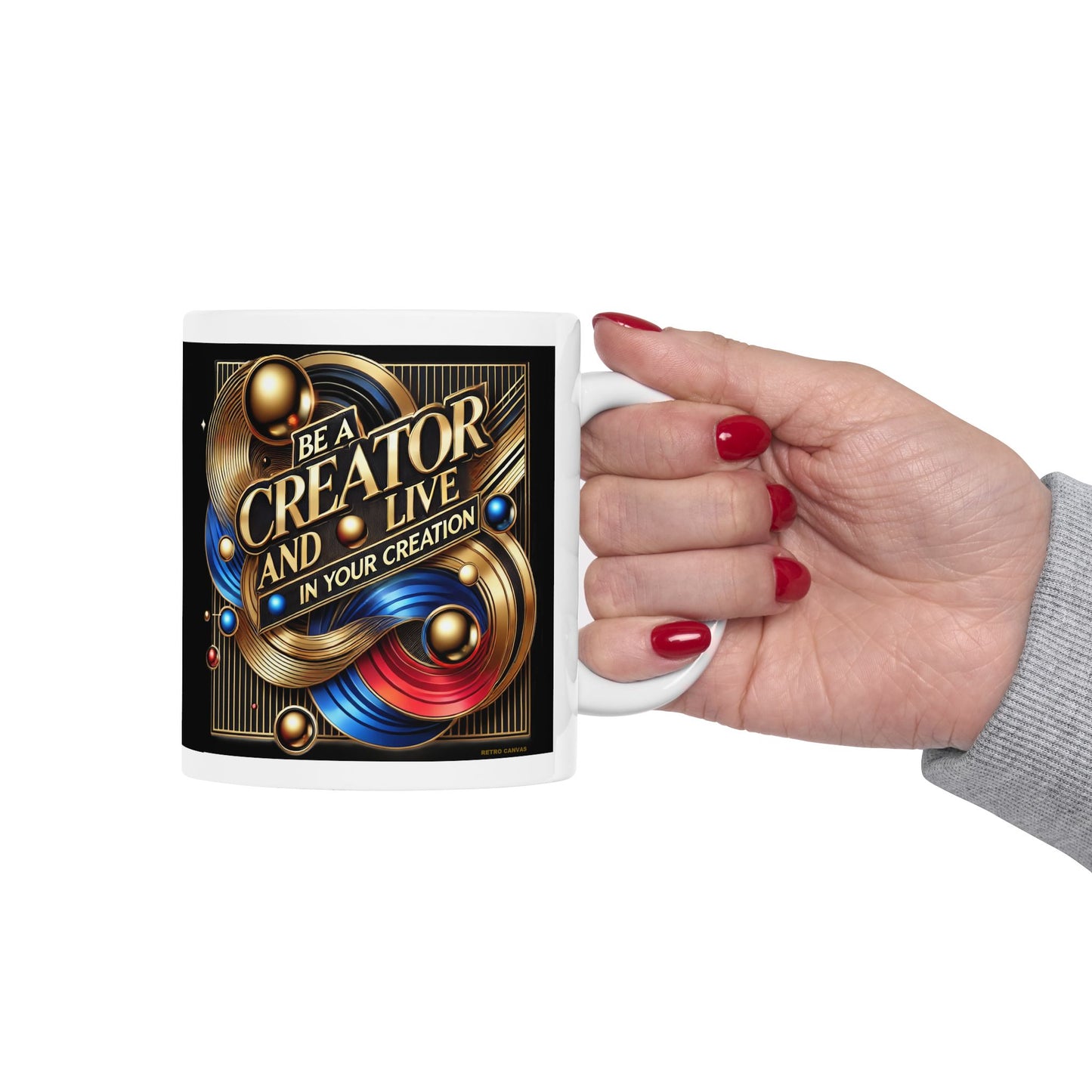 Be A Creator- Ceramic Mug, 11oz