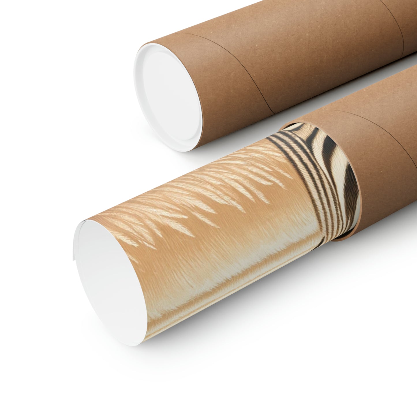 Affiches verticales mates marron Zebra |