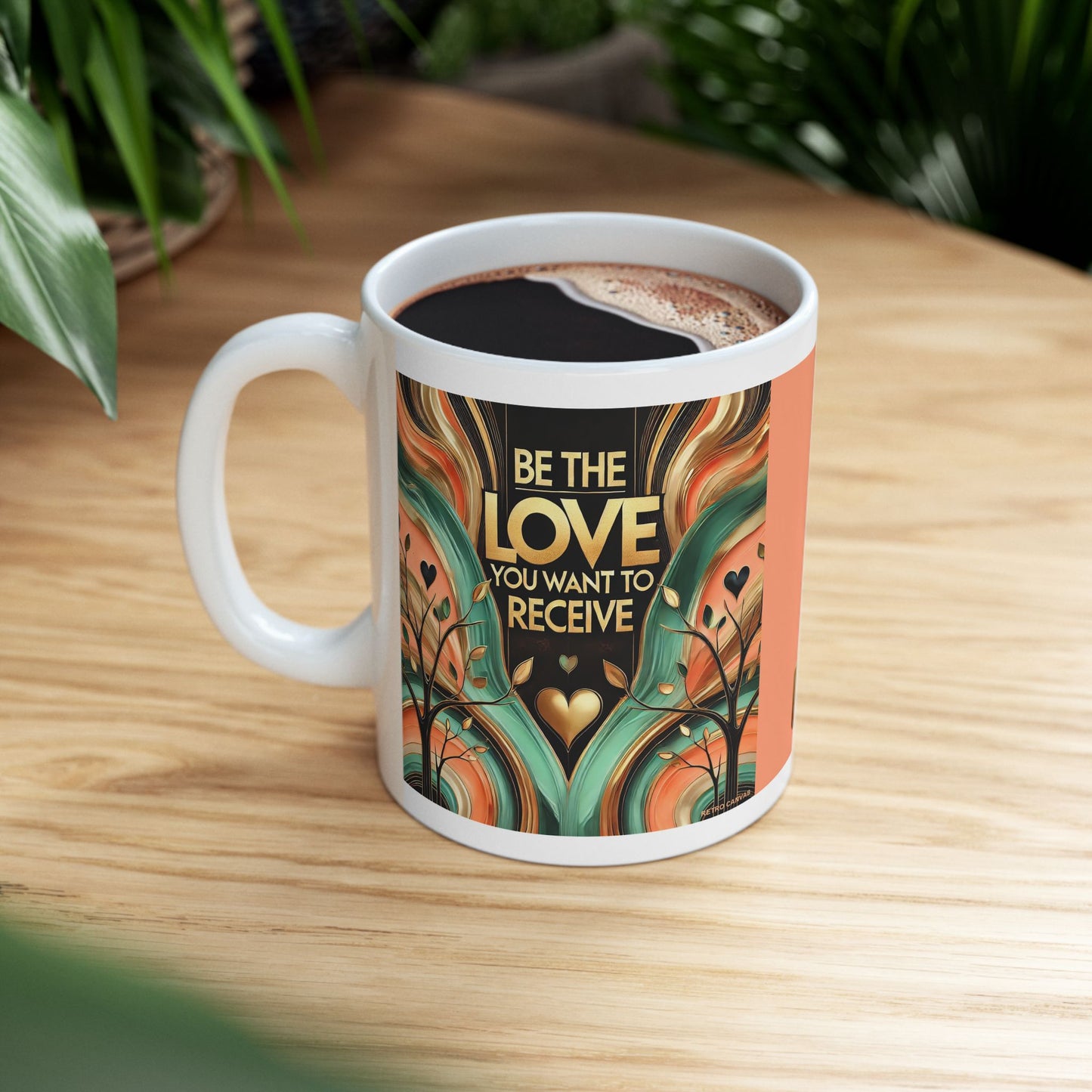 Be The Love - Ceramic Mug, 11oz