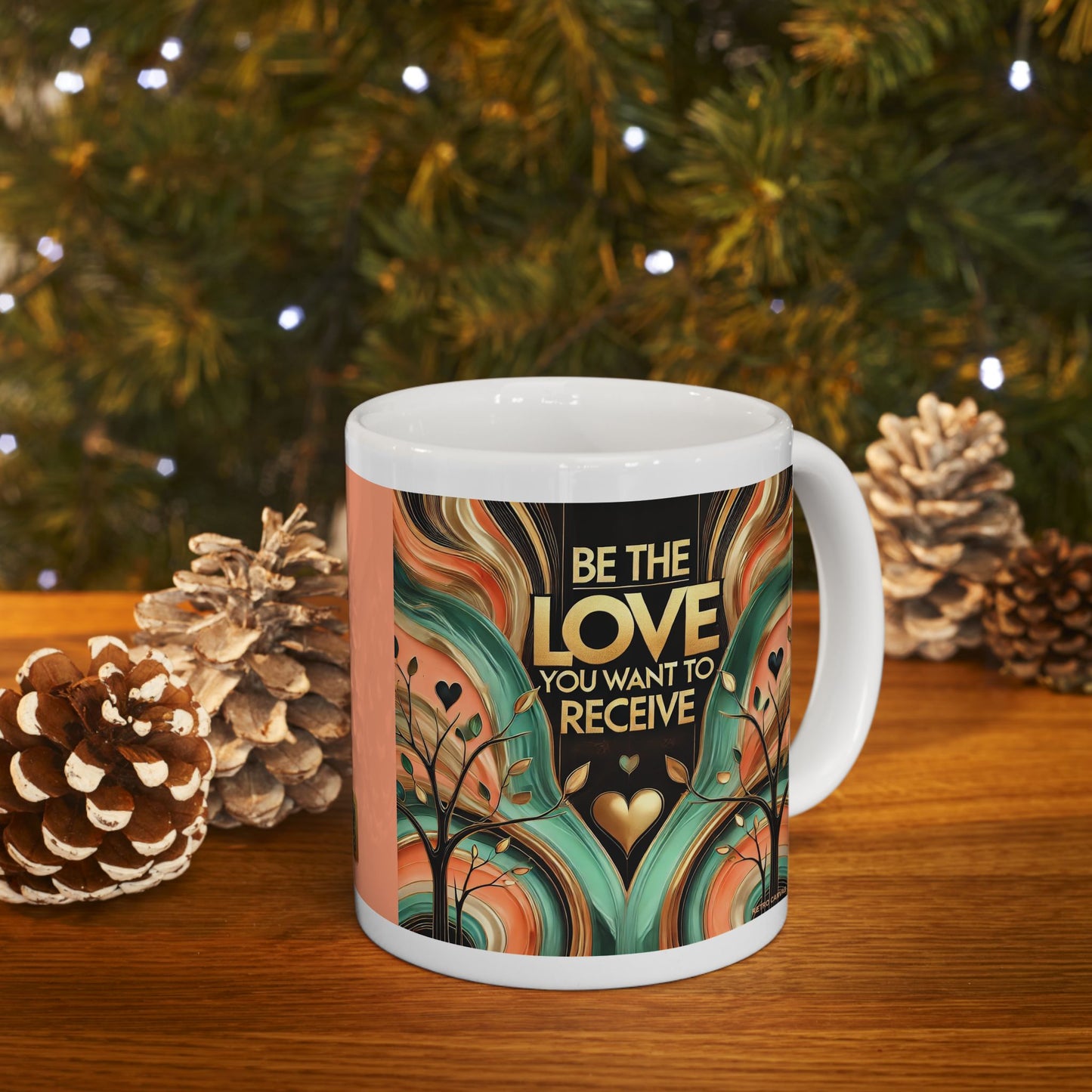 Be The Love - Ceramic Mug, 11oz