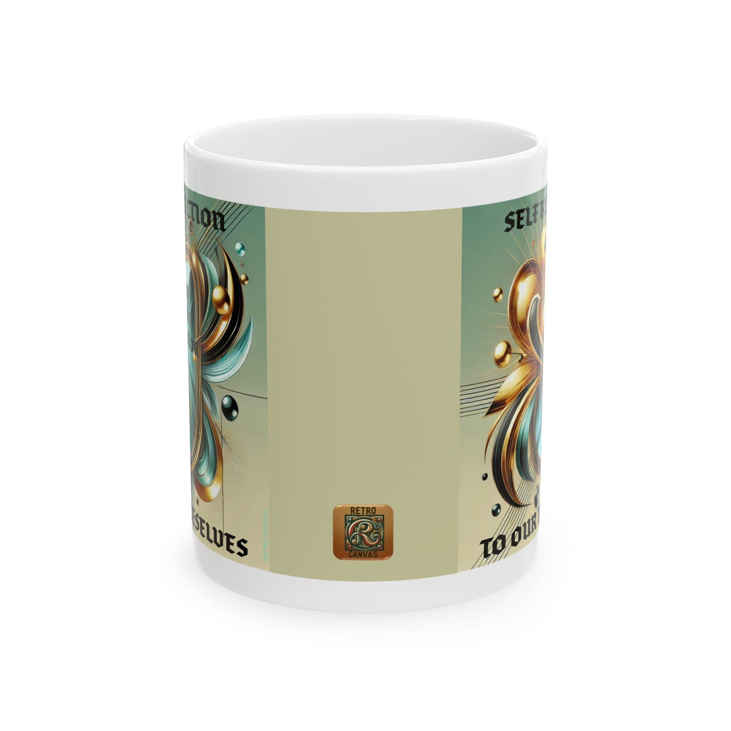 Self Reflection- Ceramic Mug, 11oz