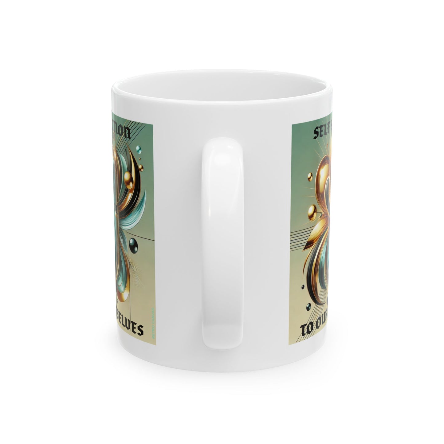 Self Reflection- Ceramic Mug, 11oz