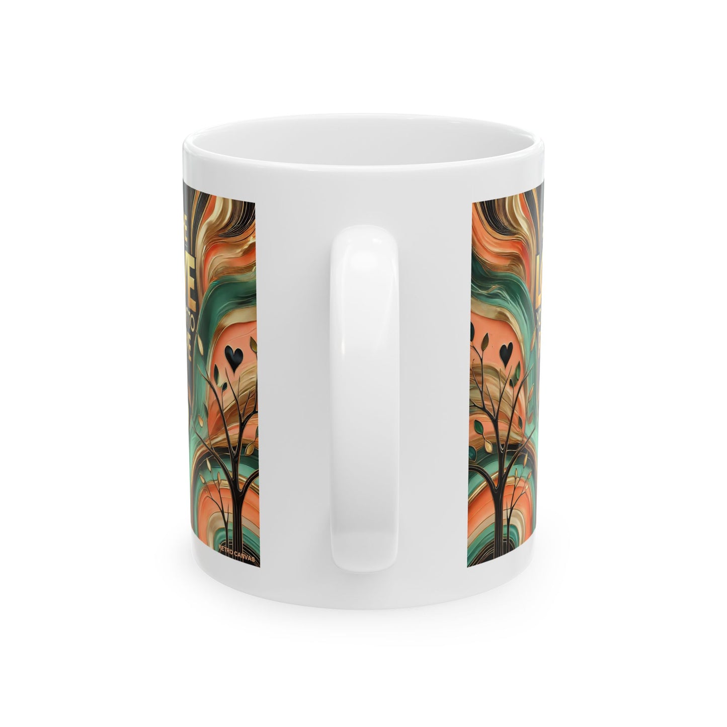 Be The Love - Ceramic Mug, 11oz