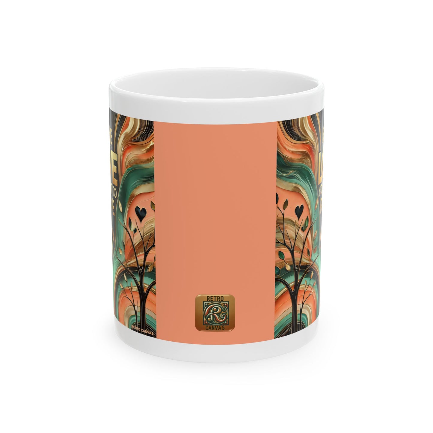 Be The Love - Ceramic Mug, 11oz