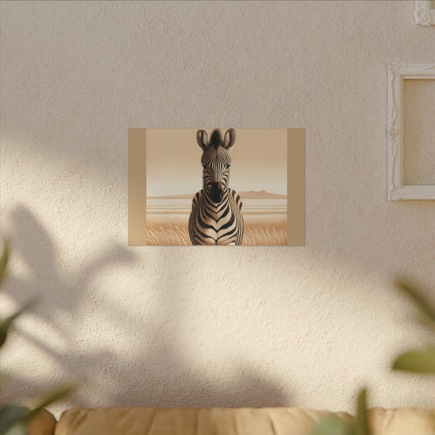 Toile zébrée vintage - Tan