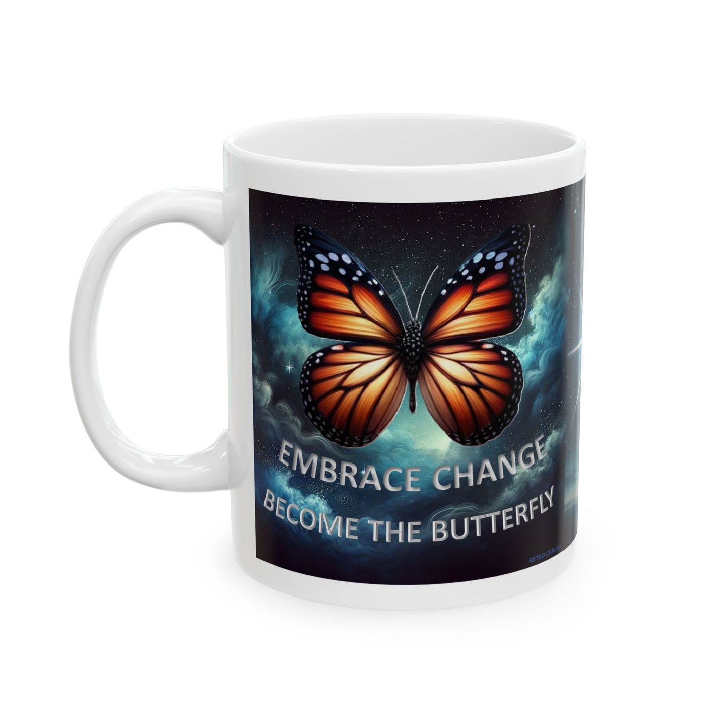 Embrace Change - Ceramic Mug, 11oz