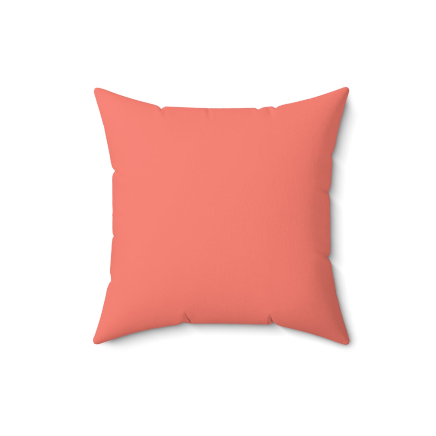 Art Deco Bouquet - Salmon Broadcloth Pillow