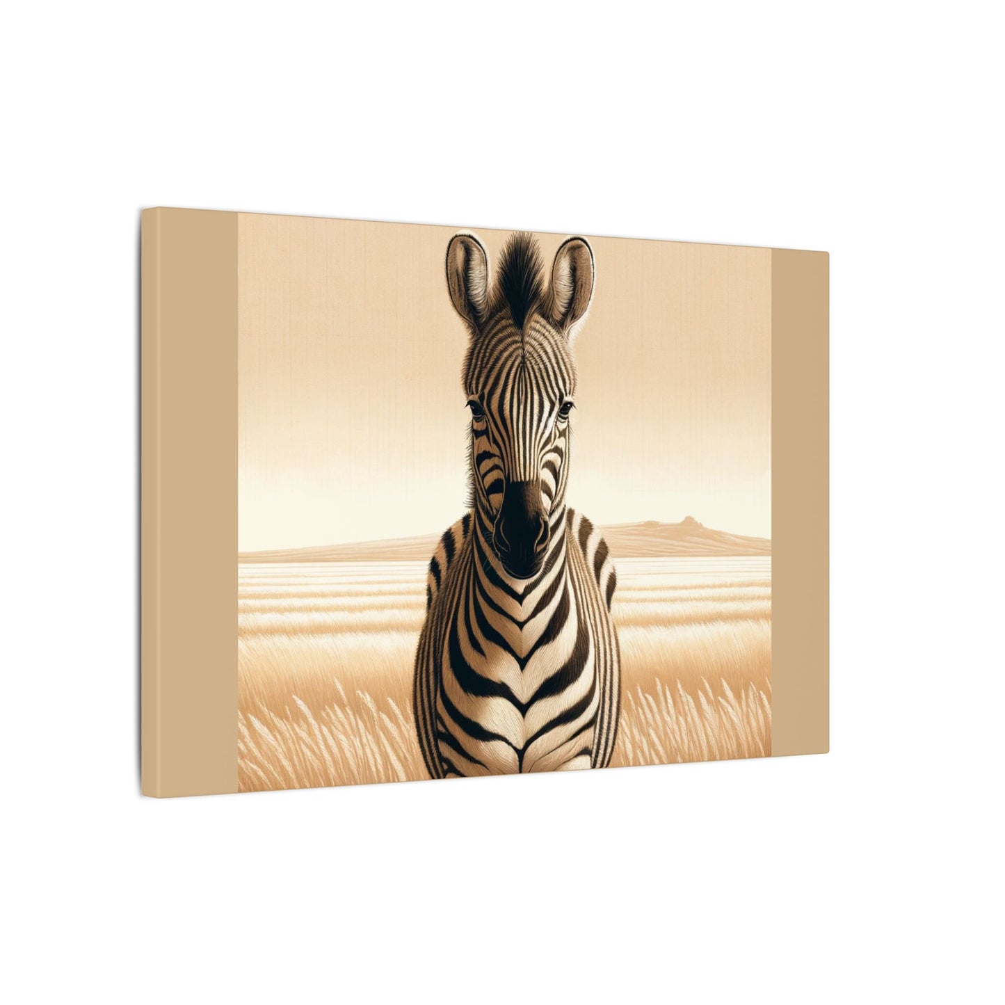 Toile zébrée vintage - Tan