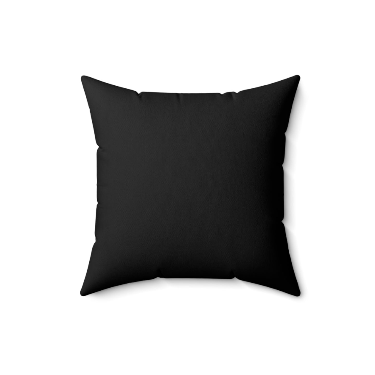 Palm Surprise -Retro - Black Broadcloth Pillow