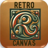 Retro Canvas Logo